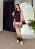 Beige Black Winter Fusion Set